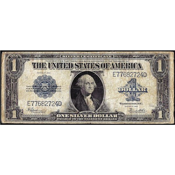 1923 $1 Silver Certificate Note