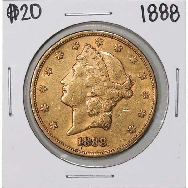 1888 $20 Liberty Head Double Eagle Coin