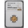 Image 1 : 2015 $5 American Gold Eagle Coin NGC MS69