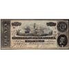 Image 1 : 1864 $20 Confederate States of America Note