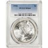 Image 1 : 1926 $1 Peace Silver Dollar Coin PCGS MS64