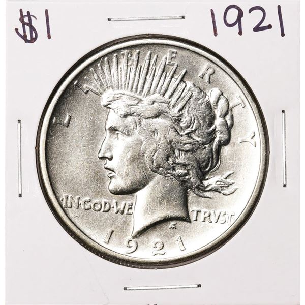 1921 $1 Peace Silver Dollar Coin