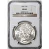 Image 1 : 1902 $1 Morgan Silver Dollar Coin NGC MS63