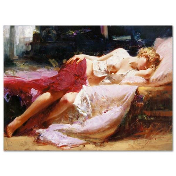 Pino (1939-2010) "Dreaming In Color" Limited Edition Giclee On Canvas