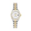 Image 2 : Rolex Ladies Two Tone Silver Index Dial Diamond Datejust Wristwatch