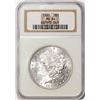 Image 1 : 1880 $1 Morgan Silver Dollar Coin NGC MS64