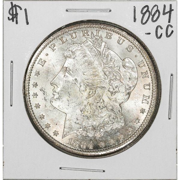 1884-CC $1 Morgan Silver Dollar Coin