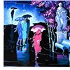 Image 2 : Zina Roitman "Rainy Night" Limited Edition Serigraph On Paper