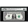 Image 1 : 2003A $1 Federal Reserve Note Mismatched Serial Number Error PMG Ch. Uncirculated 64EPQ