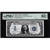 Image 1 : 1934 $1 Silver Certificate Note Fr.1606 PMG Choice Uncirculated 63EPQ