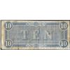 Image 2 : 1864 $10 Confederate States of America Note