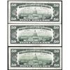 Image 2 : Lot of (3) 1969/1974/1977 $50 Federal Reserve Notes