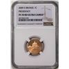 Image 1 : 2009-S Bronze Presidency Lincoln Cent Coin NGC PF70RD Ultra Cameo