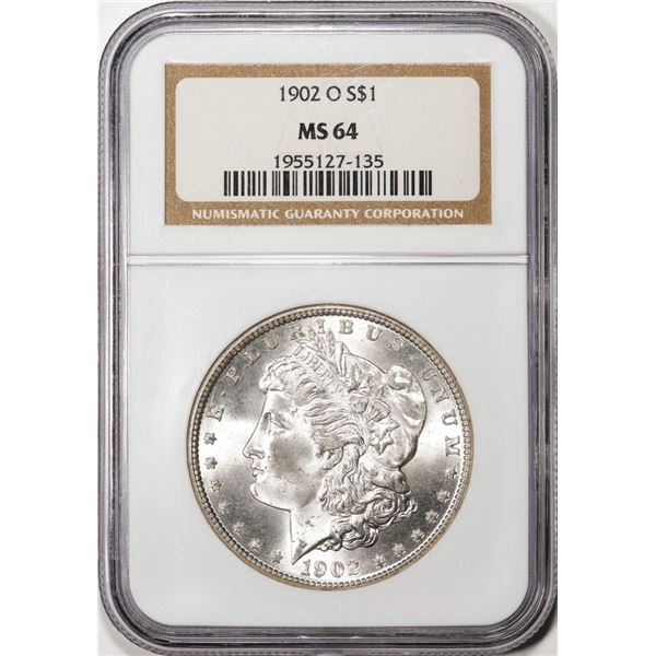 1902-O $1 Morgan Silver Dollar Coin NGC MS64