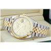 Image 5 : Rolex Mens Two Tone Champagne Index Datejust Wristwatch