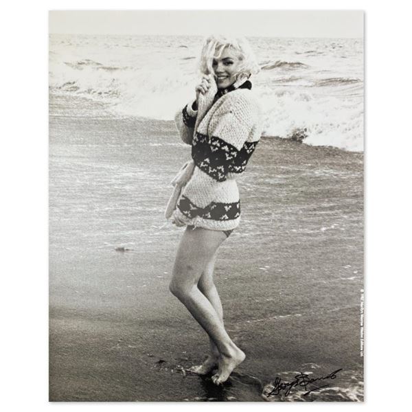 George Barris (1922-2016) "Marilyn Monroe" Original Photo On Paper