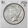 Image 1 : 1926-D $1 Peace Silver Dollar Coin