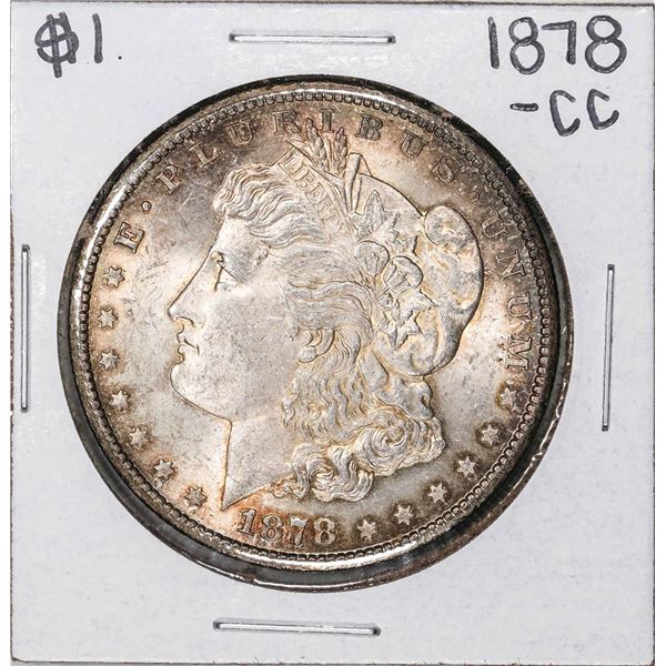 1878-CC $1 Morgan Silver Dollar Coin