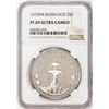 Image 1 : 1973FM Barbados $5 Proof Silver Coin NGC PF69 Ultra Cameo