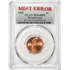 Image 1 : 1999 Lincoln Memorial Cent Coin Mint Error Broadstruck PCGS MS64RD