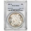 Image 1 : 1887-O $1 Morgan Silver Dollar Coin PCGS MS64
