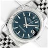 Image 1 : Rolex Ladies Midsize Stainless Steel Blue Index Datejust Wristwatch With Rolex Box