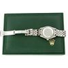 Image 9 : Rolex Ladies Midsize Stainless Steel Blue Index Datejust Wristwatch With Rolex Box