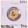 Image 1 : 2021 Australia $15 Lunar Year of the Ox 1/10 Oz Gold Coin