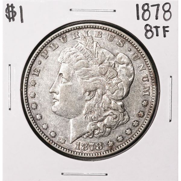 1878 8TF $1 Morgan Silver Dollar Coin