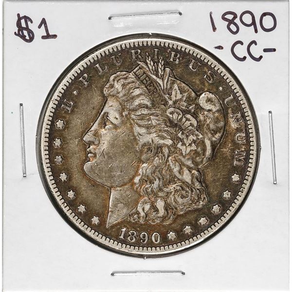 1890-CC $1 Morgan Silver Dollar Coin