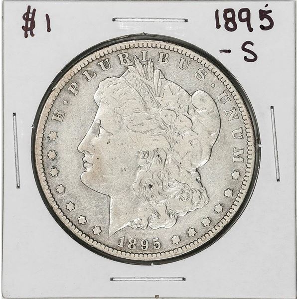 1895-S $1 Morgan Silver Dollar Coin