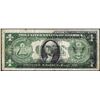 Image 1 : 1935E $1 Silver Certificate Note Font to Back Offset Error