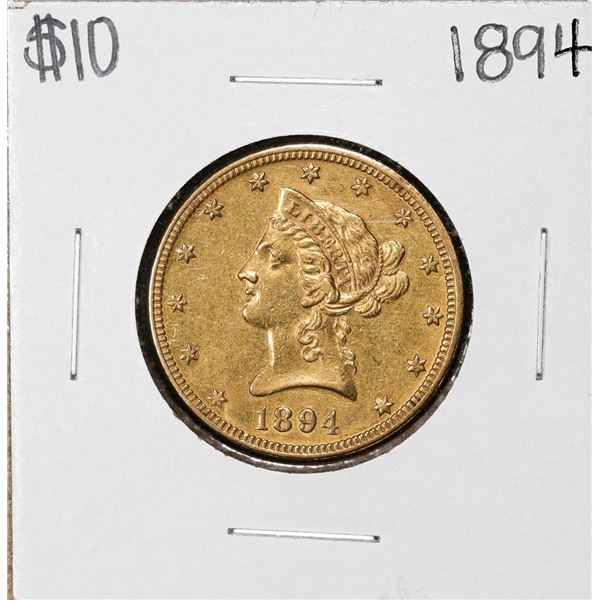 1894 $10 Liberty Head Eagle Gold Coin