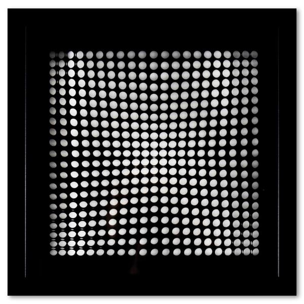 Victor Vasarely (1908-1997) Print Mixed Media On Board