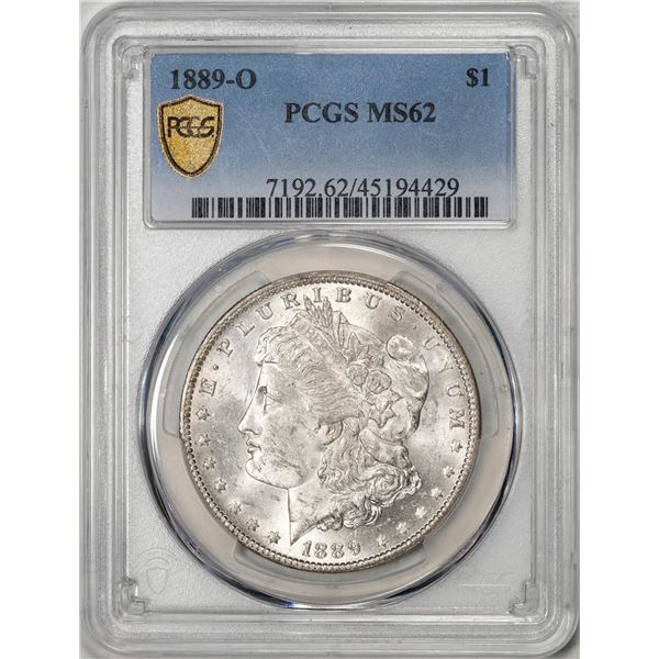 1889-O $1 Morgan Silver Dollar Coin PCGS MS62