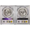 Image 2 : Lot of (2) 1943 Walking Liberty Half Dollar Coins PCGS MS64