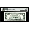 Image 2 : 1969 $5 Federal Reserve Note Chicago Fr.1969-G PMG Gem Uncirculated 65EPQ