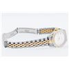 Image 6 : Rolex Ladies Two Tone Silver Index and Diamond Datejust Wristwatch