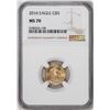 Image 1 : 2016 $5 American Gold Eagle Coin NGC MS70