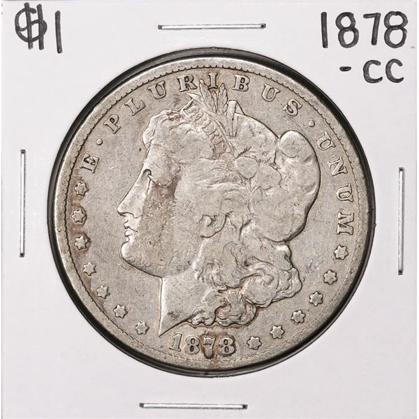 1878-CC $1 Morgan Silver Dollar Coin