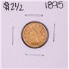 Image 1 : 1895 $2 1/2 Liberty Head Quarter Eagle Gold Coin