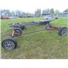 Image 1 : 4 Wheel Farm Wagon with 10' Frame and Aircraft Rims