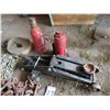 Image 2 : Floor Jack, 2 Bottle Hydraulic Jacks, Chains