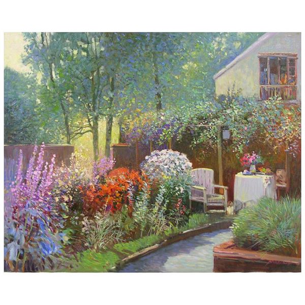 Afternoon in the Garden by Feng Original