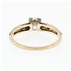 Image 7 : Antique 18K & 14K Gold Old European Diamond Solitaire Engagement or Promise Ring