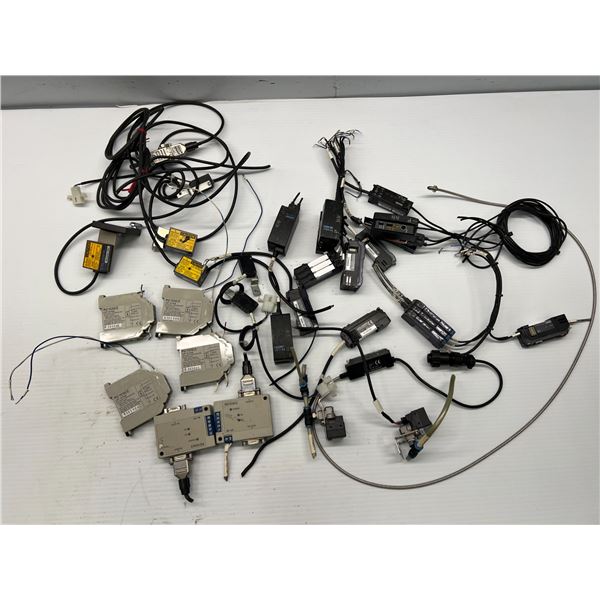 Lot of Keyence Assorted Parts as Pictured