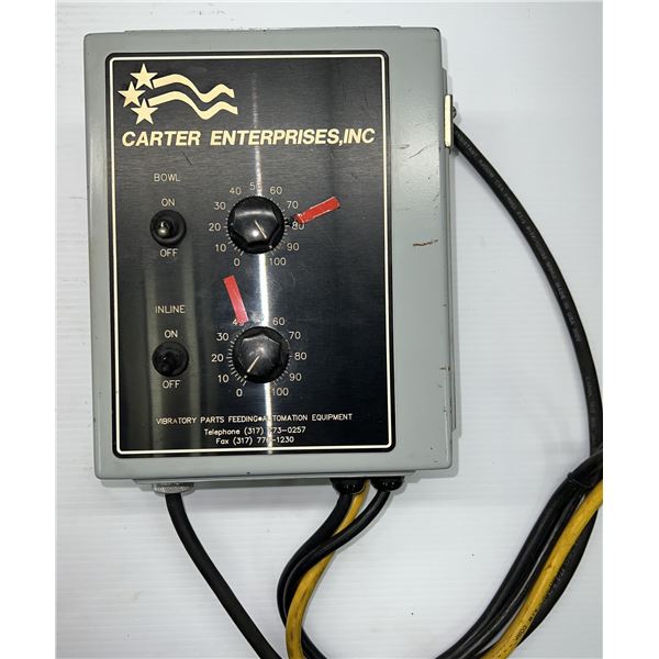 Carter Enterprises Control Box as Pictured