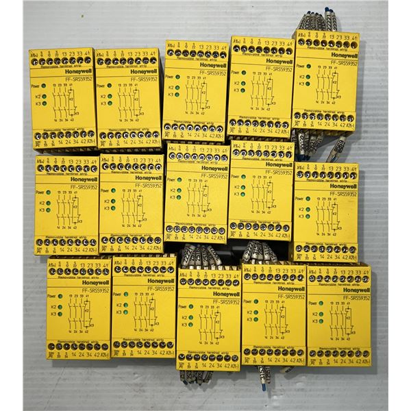 Lot of (15) Honeywell #FF-SRS59352 Modules