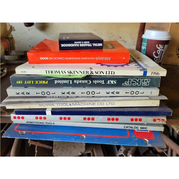 Qty of machinist/tool catalogues