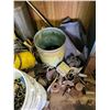 Image 3 : Qty of scrap iron in corner of garage; scrap metal, raw bar material, pipes etc. (Not to be loaded t